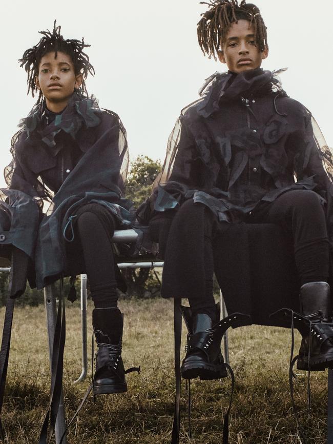 Willow and Jaden. Picture: Steven Klein/Interview