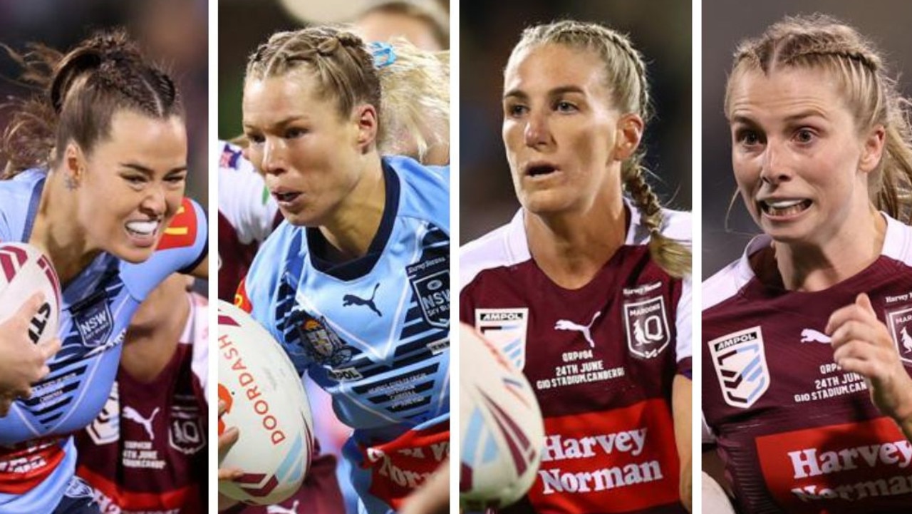 Isbabelle Kelly, Emma Tonegato, Ali Brigginshaw and Tarryn Aiken.