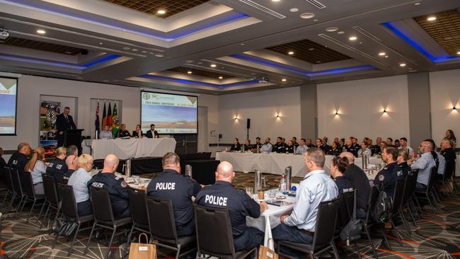 Northern Territory Police Association 2024 Annual Conference at Hilton, Darwin. Picture: Pema Tamang Pakhrin