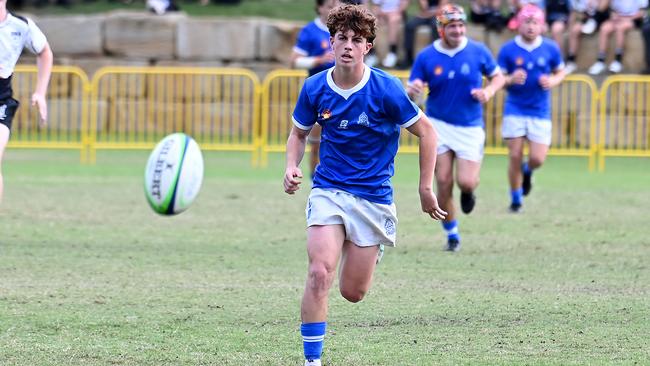 AIC First XV rugby union between Iona College and St Edmund's College. Saturday May 4, 2024. Picture, John Gass