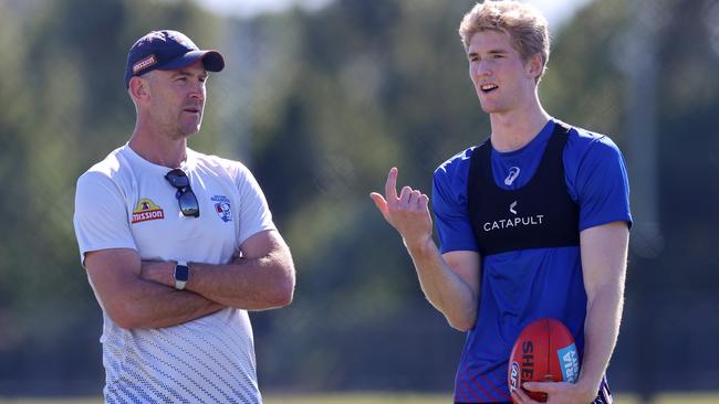 Western Bulldogs assistant Steven King is headed to the Gold Coast Suns. Picture: Michael Klein