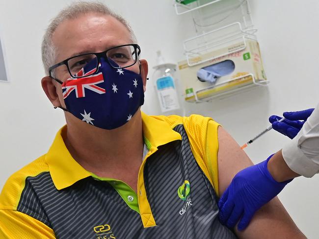 Australia needs to speed up its vaccination roll out if it wants to open its borders. Picture: AFP