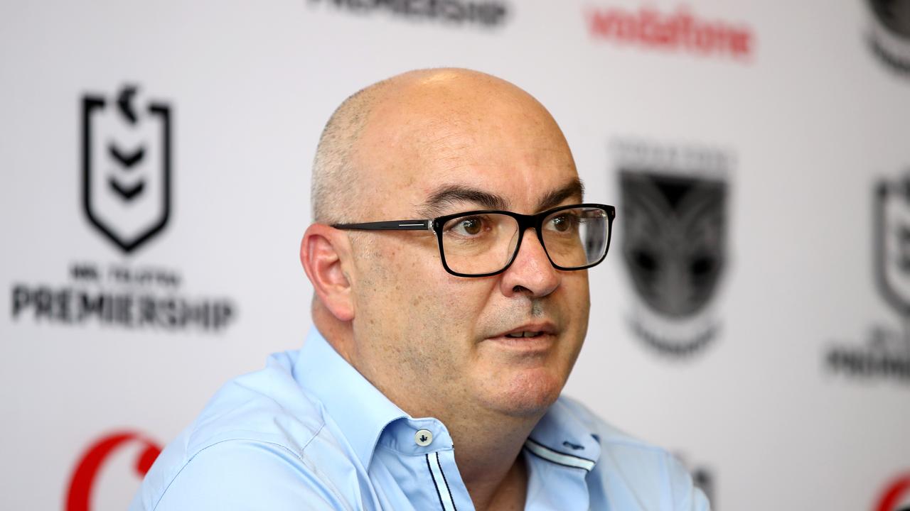 Warriors CEO Cameron George confirmed Brown’s departure on Tuesday. Picture: Getty