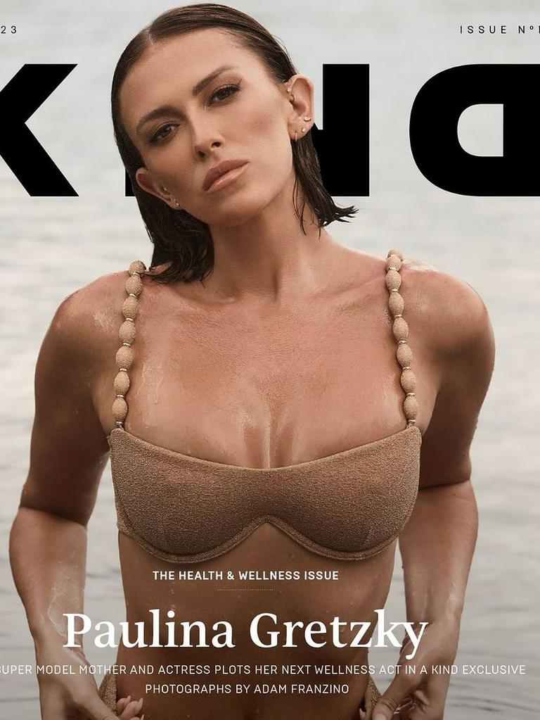 Kind magazine. Paulina Gretzky. Паулина жена мобилизованного.
