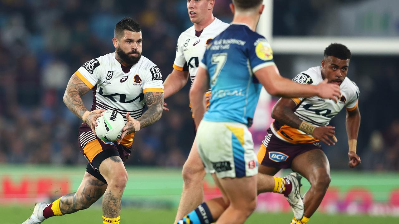 Adam Reynolds steered the Broncos to victory against the Titans. Picture: Chris Hyde/Getty Images