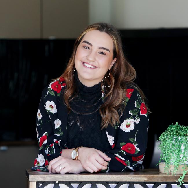 Eden Reeves at her Waratah salon. Picture: Sue Graham