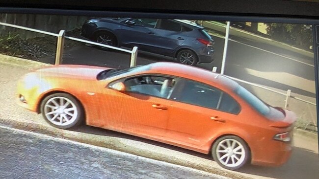 The Ford Falcon that was stolen from the driveway of the Wyong home. Picture: supplied