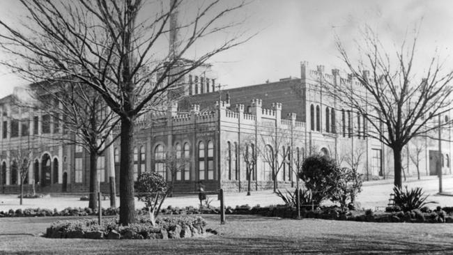 The Victoria Brewery in East Melbourne was the birthplace of VB. Picture: State Library of Victoria