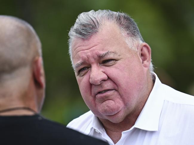 CANBERRA, AUSTRALIA, NewsWire Photos. FEBRUARY 6, 2024: Former Member of the Australian House of Representatives, Craig Kelly attends The National Rally Against Reckless Renewables at Parliament House in Canberra. Picture: NCA NewsWire / Martin Ollman