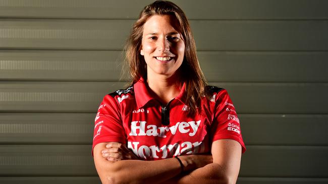 Former Supercars driver Simona de Silvestro is looking to switch sports. Picture: Alix Sweeney