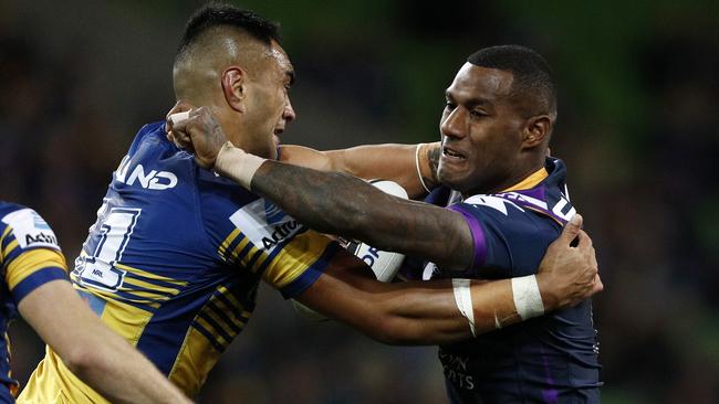 Vunivalu is out until the finals. AAP Image/Daniel Pockett.