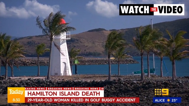 Woman killed in golf buggy accident on Hamilton Island (Today)