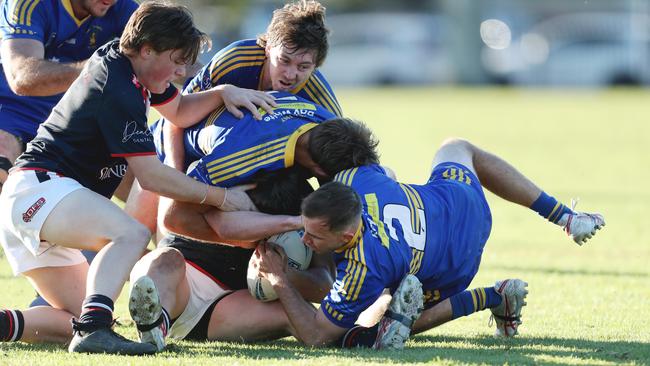 Toukley’s defence was immense in the win. Picture: Sue Graham