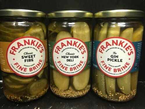 American pickles in jars at Krinskys. Picture: Facebook