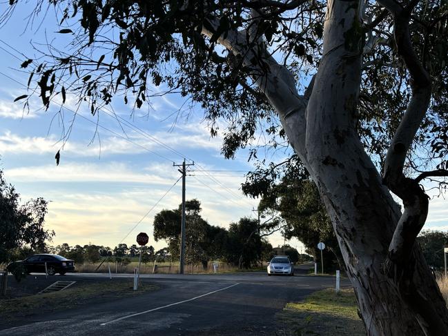 Corner of Charlemont Rd and Lower Duneed Rd,Connewarre. Location of car crash July 7 2024.