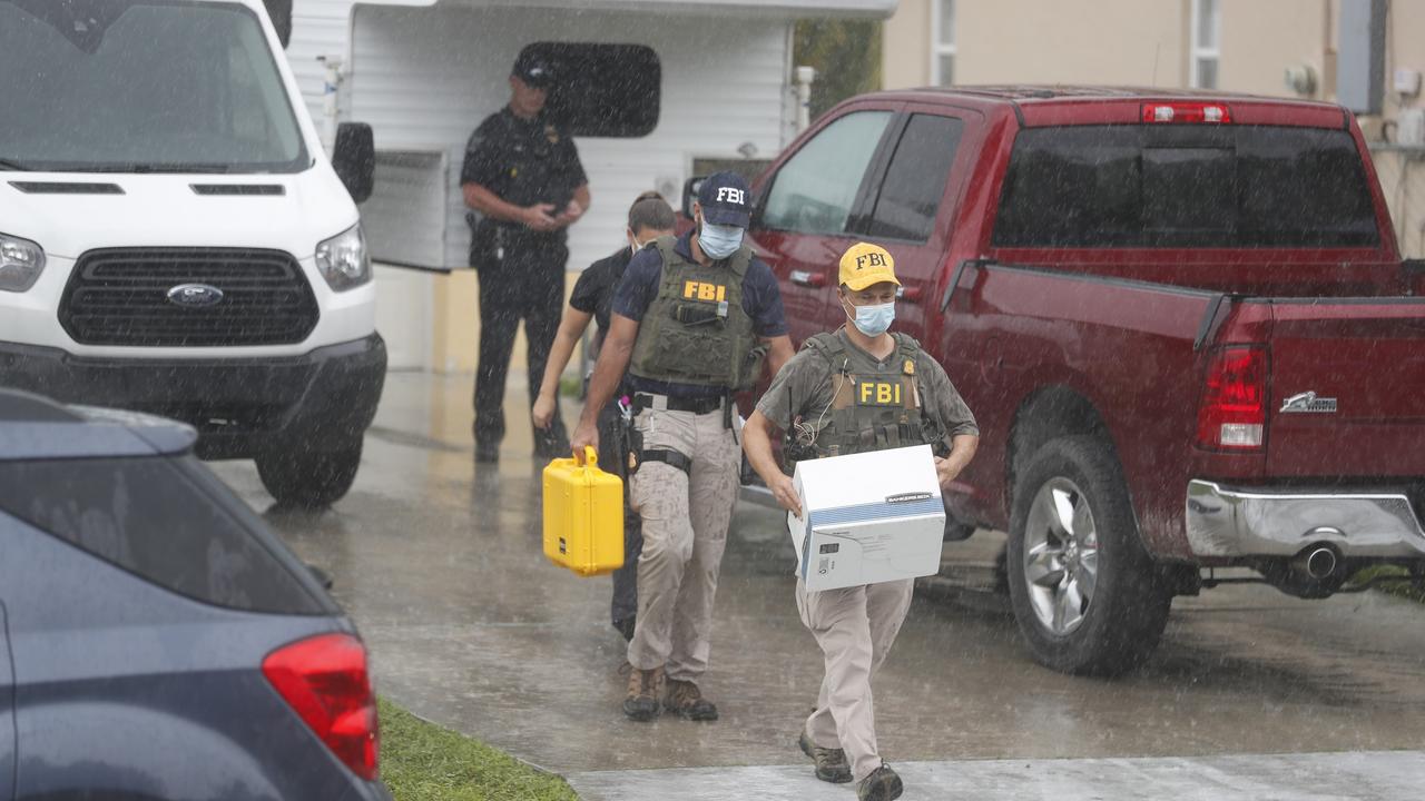 Evidence was removed from the Laundrie home. Picture: Octavio Jones/Getty Images/AFP