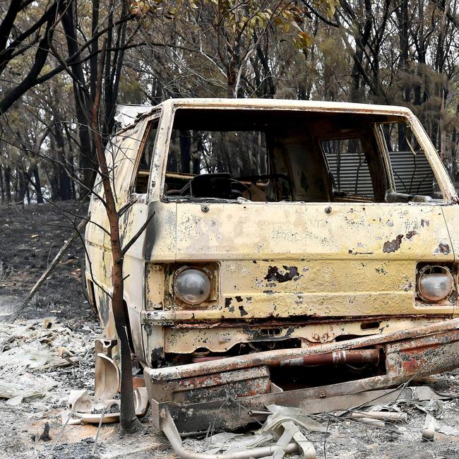 Fire damage around Dalveen (near Warwick) Bushfires burning through the Southern Downs regional area near the Queensland to NSW border. Picture: NCA NewsWIRE / John Gass