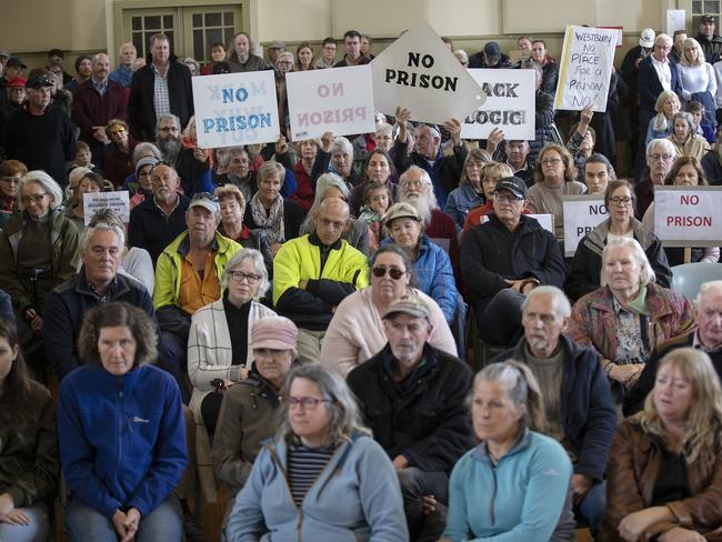 The proposed prison elicits a range of strong emotions and reaction from Westbury residents. Picture: CHRIS KIDD