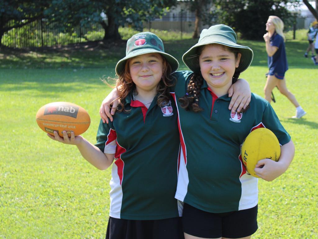 Mega Gallery: Adelaide Crows AFLW stars mix it with Whitfield State ...