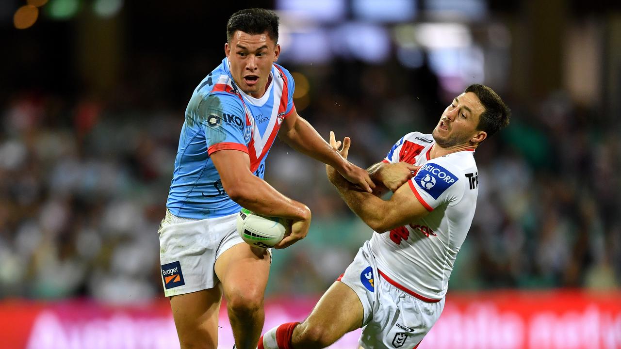 NRL 2022 RD07 St. George Illawarra Dragons v Sydney Roosters - Joseph Manu. Picture: NRL Photos