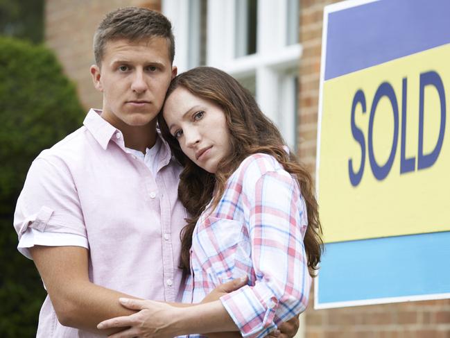 Young Couple Forced To Sell Home Through Financial Problems