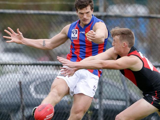 Brody Mihocek in action for Port Melbourne last year. Picture: Sarah Matray