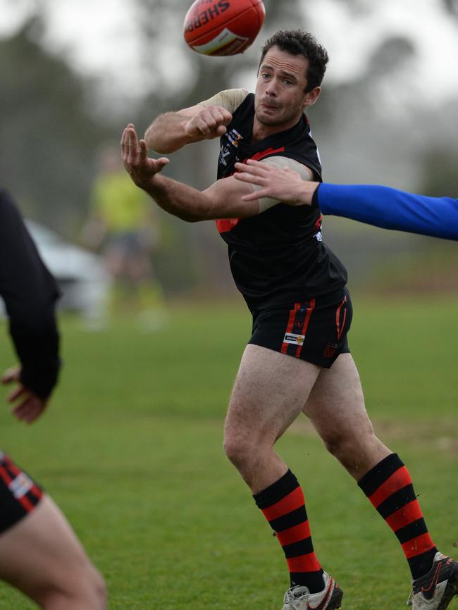 Brian O'Carroll has given the Bombers a boost since returning this season. Picture: Chris Eastman