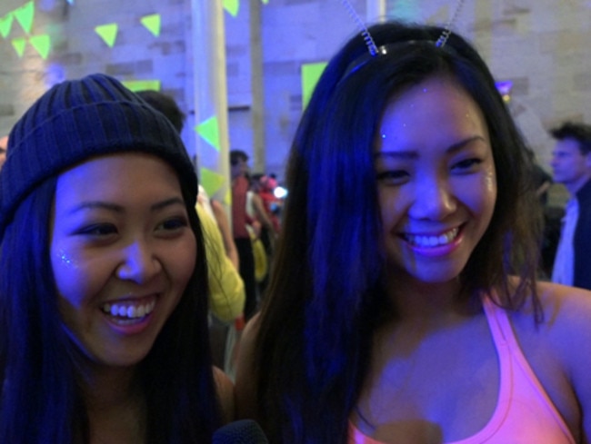 Friends Jeshinta Widjaja and Sarah Thamin thought the breakfast rave beat the gym hands down any day.