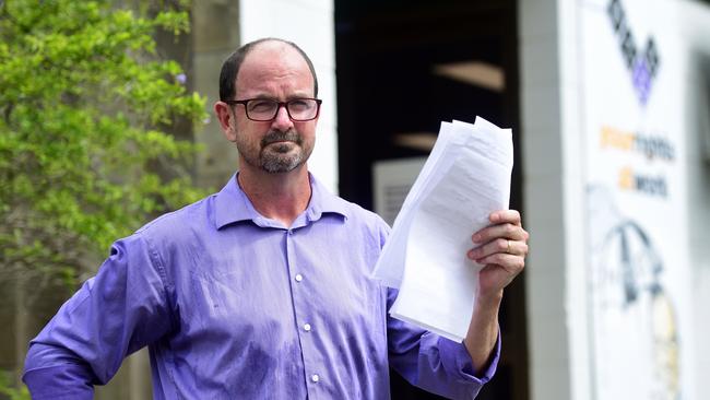 NTEU Queensland Division Secretary Michael McNally. Photo: Wesley Monts.