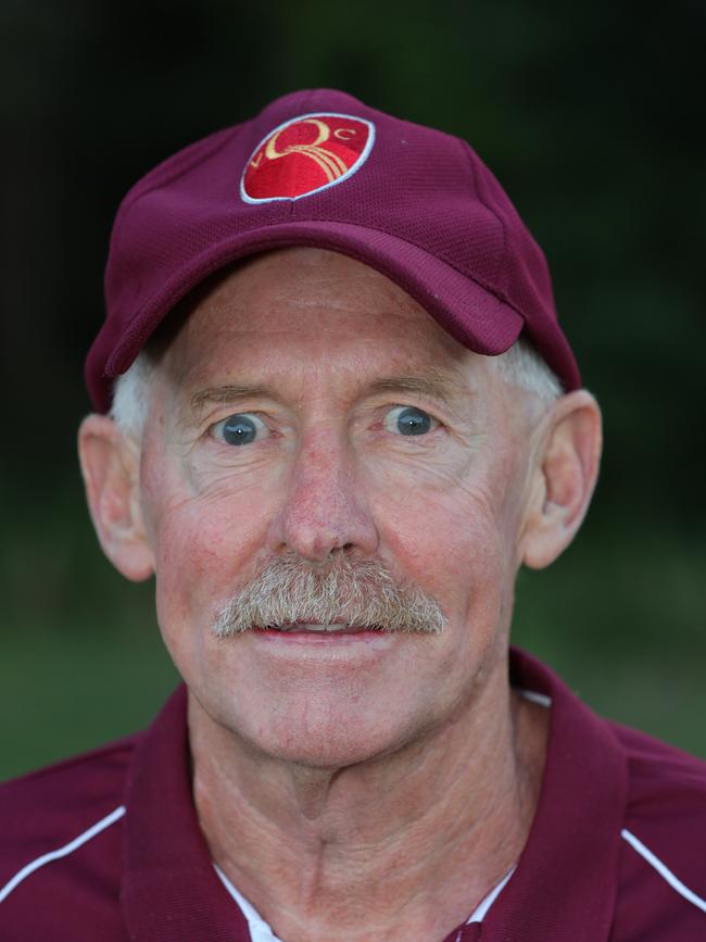 Masters cricket is exploding on the Coast. Training at Mudgeeraba Cricket Club is John Guiver. Picture Glenn Hampson