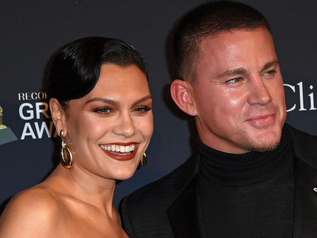 Father of one Channing Tatum also does not upload pictures of his kids. He is pictured with his girlfriend Jessie J. Picture: Mark Ralston/AFP