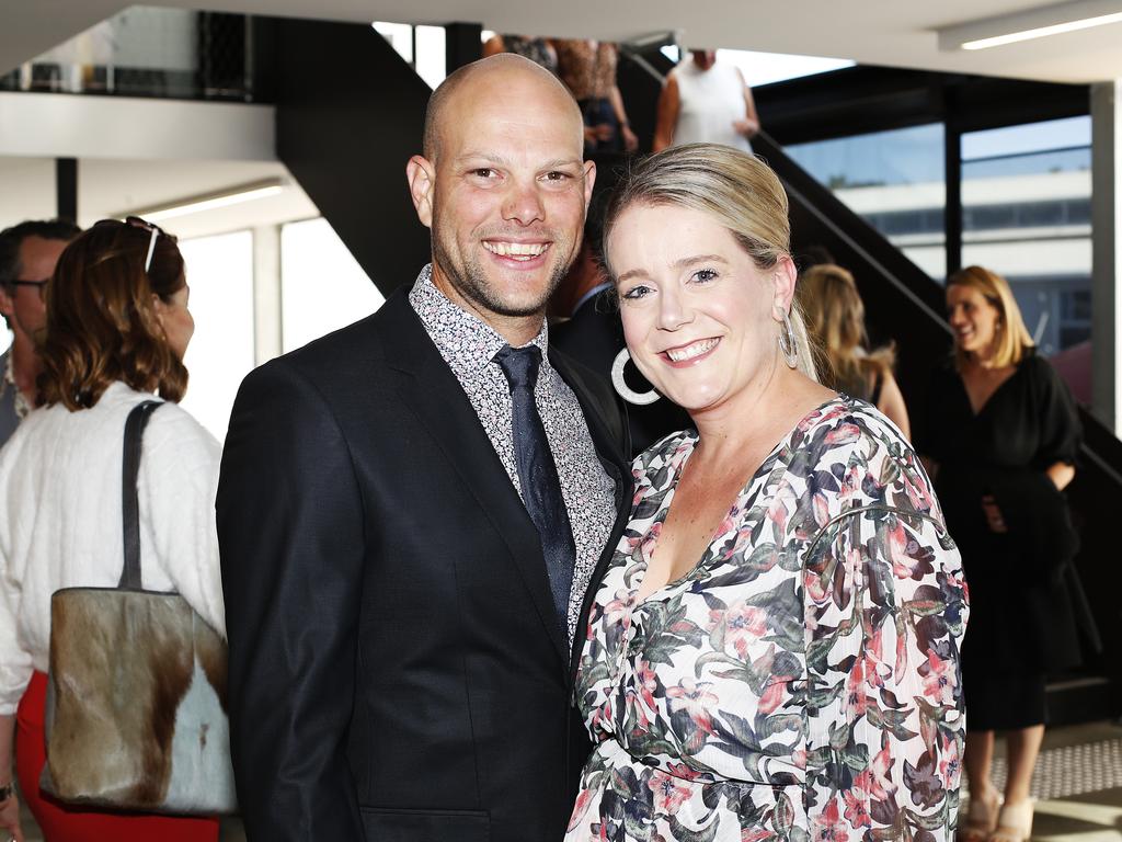 Tas Weekend socials from Tasmanian Leaders Program graduation from Brooke Street Pier. Oliver and Alice Thornalley of South Launceston. . Picture: Zak Simmonds