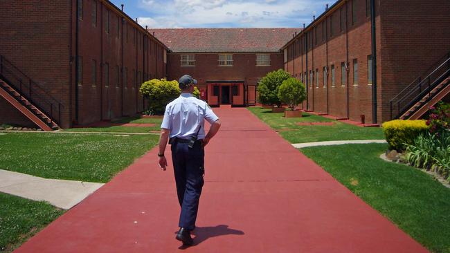 The minimum security wings at Goulburn Correctional Centre where Zac Black tried to escape from on June 24, 2022.