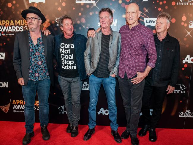 Midnight Oil have tried to beat scalpers with ticket sales for their upcoming concerts. Picture: AAP