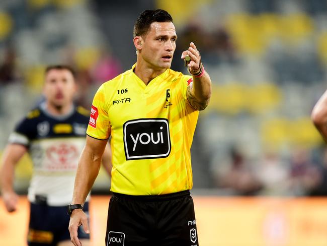 Health concerns forced Perenara to retire from on-field refereeing earlier this season. Picture: Alix Sweeney