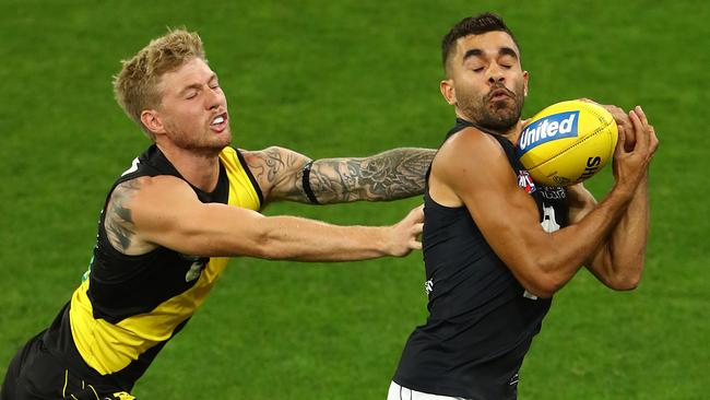 Jack Martin gave Carlton fans something to smile about on Thursday night.