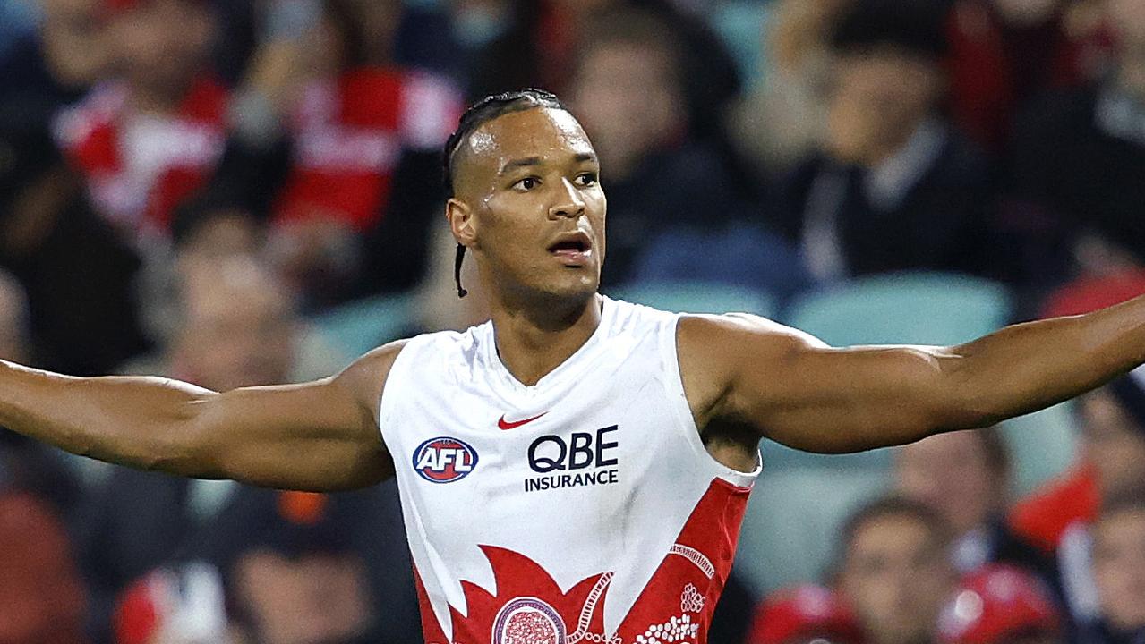 Swans duo pay price for reckless bumps in victory over Blues