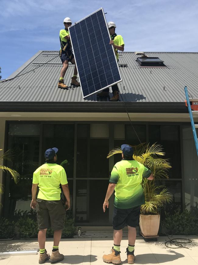 About 2 million Australian homes now have solar panels. 