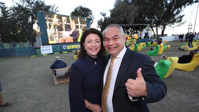 Mayor Tom Tate and wife Ruth settled on their sale of 36 Buccaneer Ct to Don and Ines Ngo for $3.675m on July 7. Picture Glenn Hampson