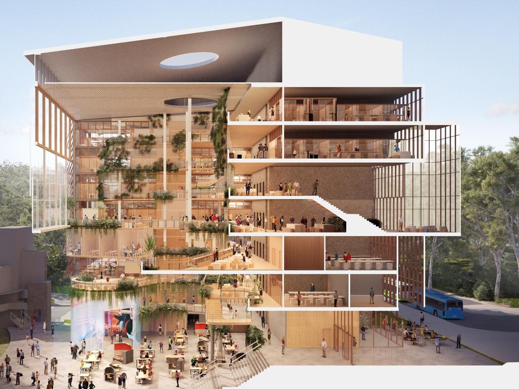 griffith-university-new-city-campus-eight-story-building-in-200m-uni