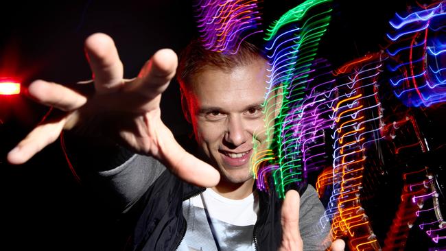 Armin van Buuren, ahead of his A State of Trance festival where a young man died. Picture by Chris Pavlich.