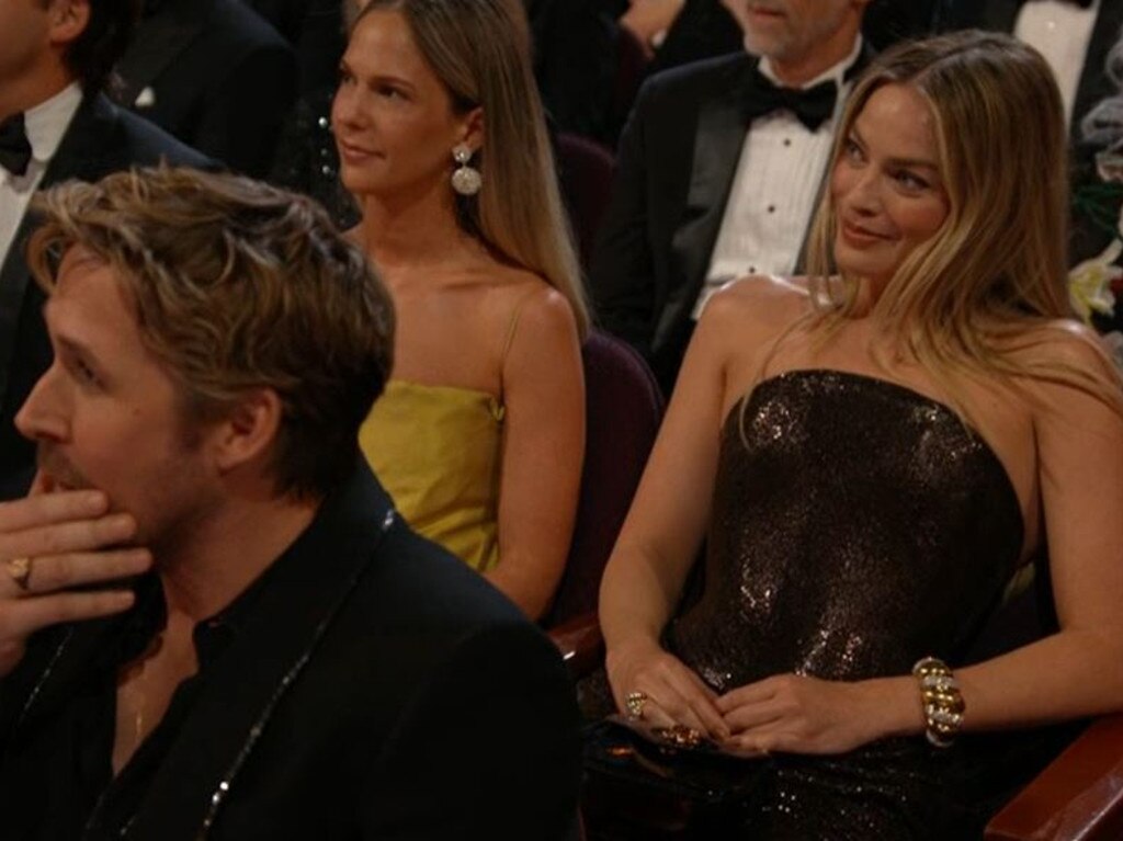 Margot Robbie and Ryan Gosling.