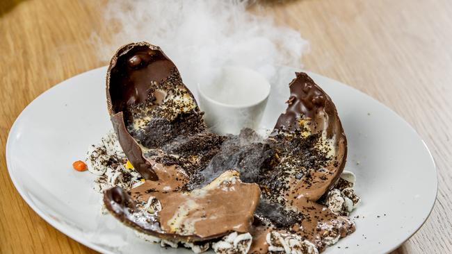 Dragonfly's latest dessert the Dragon's Egg. . Picture: Jerad Williams.