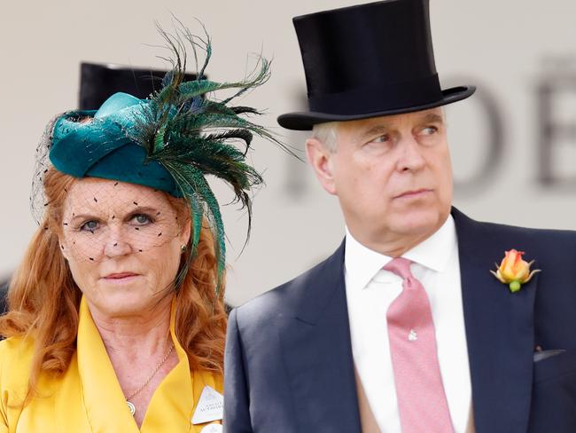 (FILE PIC)  ASCOT, UNITED KINGDOM - JUNE 21: (EMBARGOED FOR PUBLICATION IN UK NEWSPAPERS UNTIL 24 HOURS AFTER CREATE DATE AND TIME) Sarah Ferguson, Duchess of York and Prince Andrew, Duke of York attend day four of Royal Ascot at Ascot Racecourse on June 21, 2019 in Ascot, England. (Photo by Max Mumby/Indigo/Getty Images)