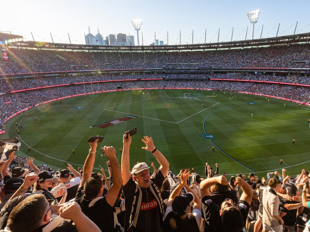 2023 AFL Grand Final between Collingwood and the Brisbane Lions at the MCG. Picture: Jason Edwards