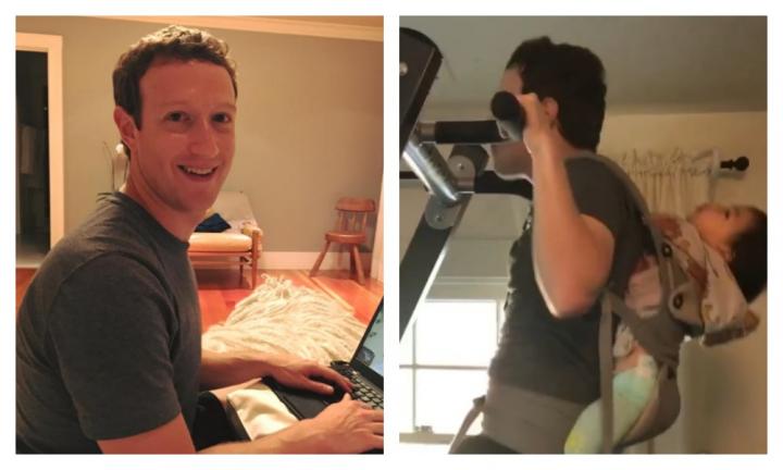 Mark Zuckerberg slammed for 'unsafe' workout with toddler daughte...