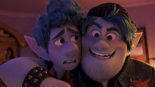 Onward is PIxar’s latest release after Toy Story 4. Picture: AP