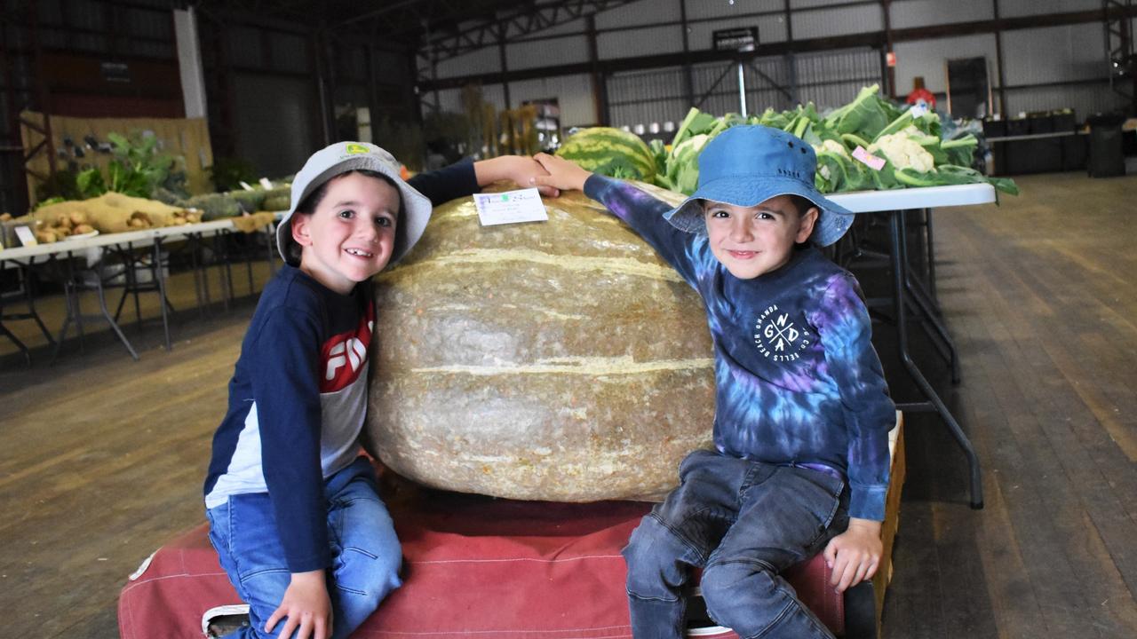 Jet and Jaxon Jahnke at the 2023 Gatton Show on Friday, July 21. Picture: Peta McEachern