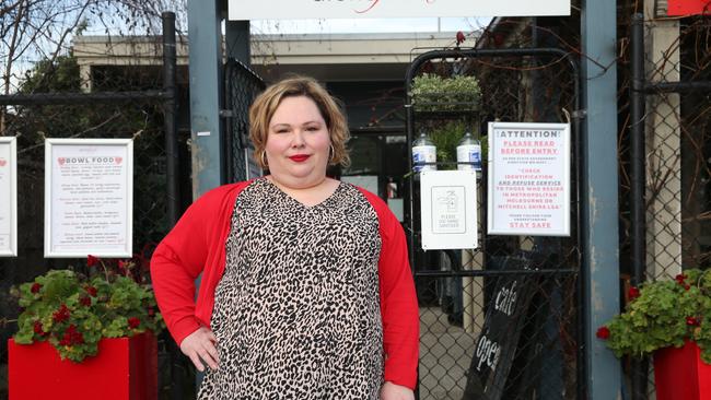 Uforic Food Cafe owner Lisa Cummins. Picture: Peter Ristevski