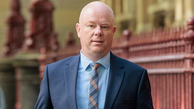 Mr Patterson stopped the hearing at one point and asked for tissues. Picture. NewsWire/Nadir Kinani